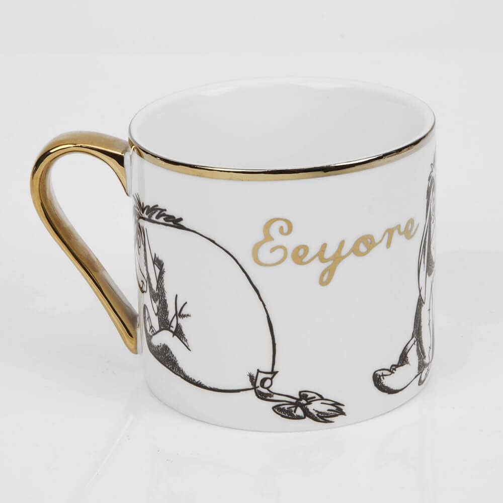 Widdop & Co Disney Eeyore coffee mug, collectible drinkware with Eeyore illustration, boxed for display or gift.