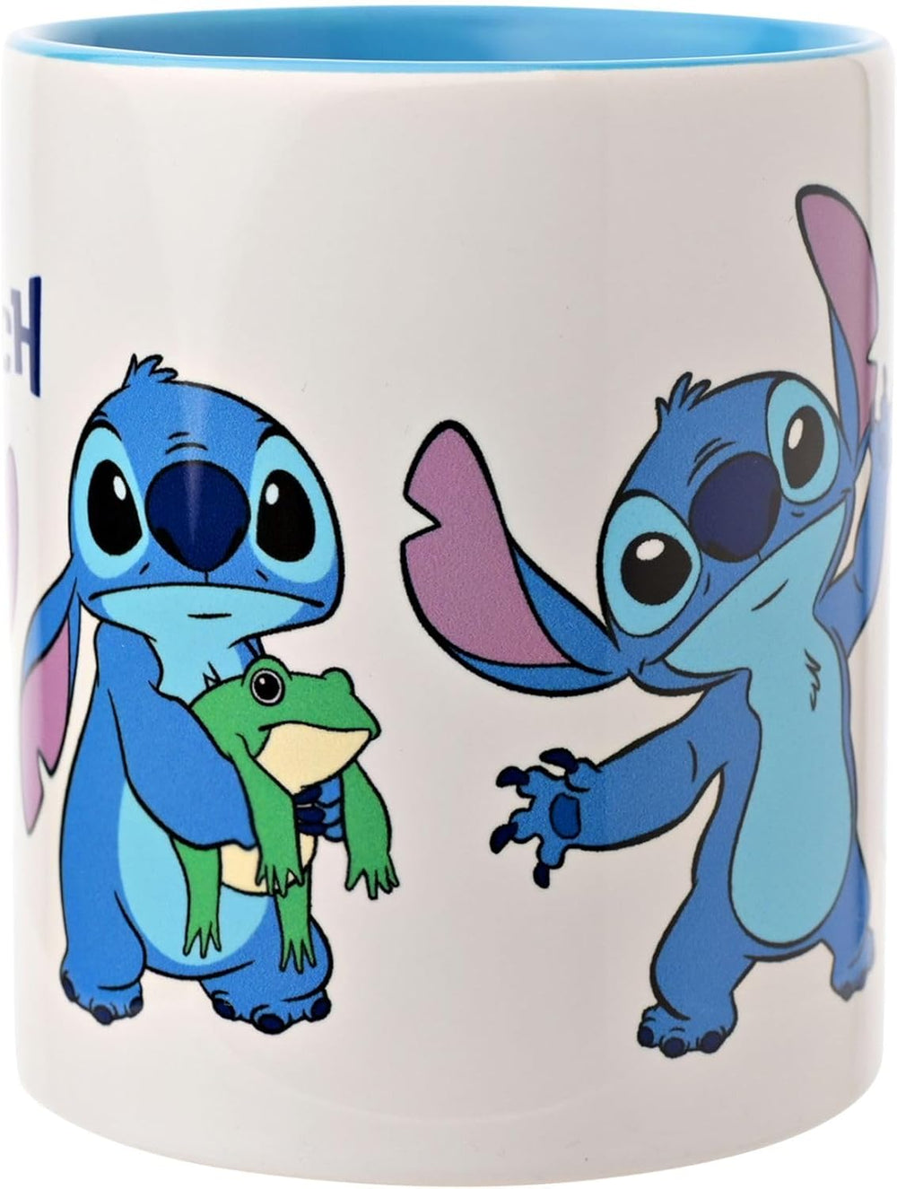 Widdop & Co Disney Lilo and Stitch Stitch mug featuring a colorful image of Stitch from the animated film.