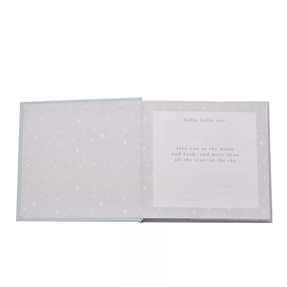 Widdop & Co Bambino photo album keepsake with a baby boy theme, featuring a charming cover design for precious memories.