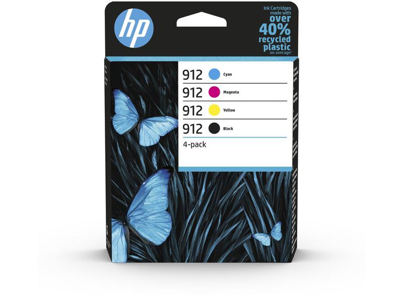 HP 6ZC74AE 912 COMBO 4 PACK CMYK 3YP34AE