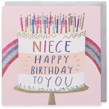 Cake Design Niece Birthday Card
