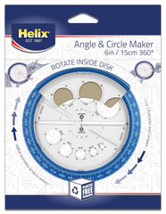 Maped Angle & Circle Maker Template – Assorted Design
