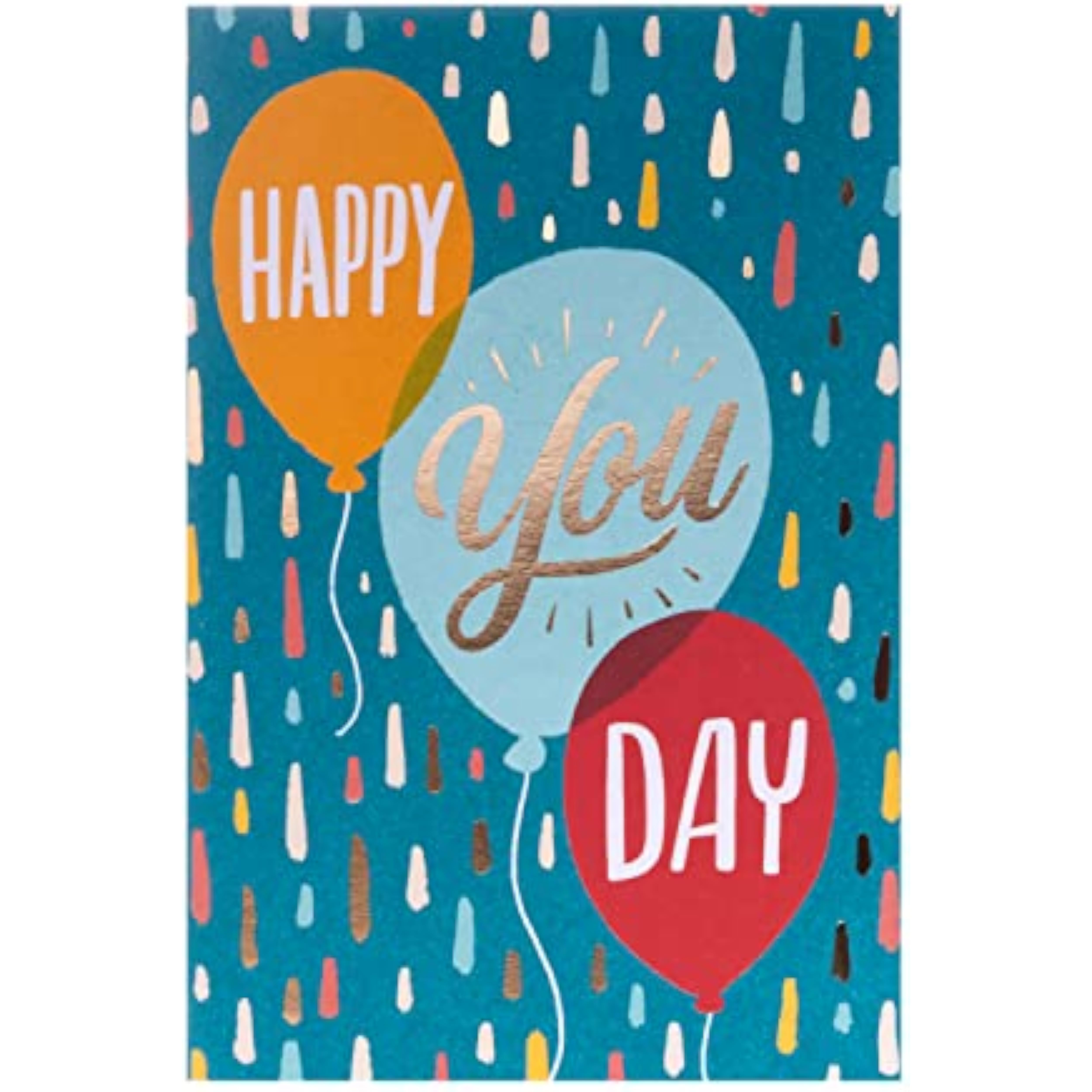 Happy You Day' Balloons Design Video Greetings Birthday Card