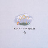Warner Brother Harry Potter Hedwig Owl with Maze Activity Birthday Card