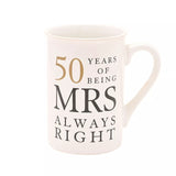 Amore Gift Set 50 Years Mr Mrs.