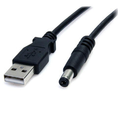 StarTech.com 2m USB to Type M Barrel Cable