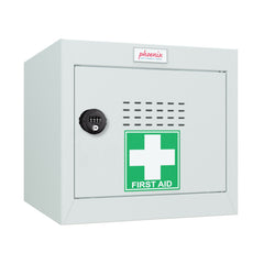 Phoenix MC Series Size 1 Cube Locker in Light Grey with Combination Lock MC0344GGC DD