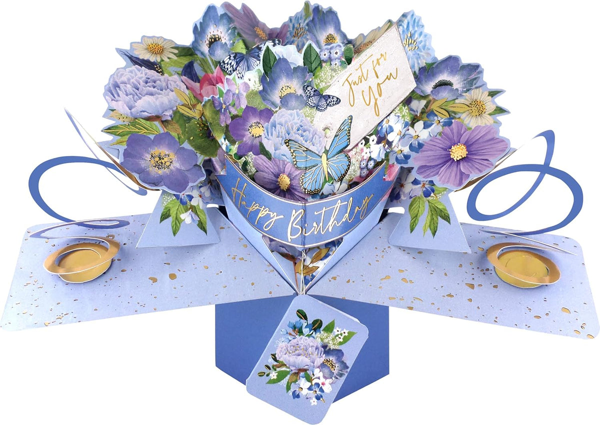 3D Pop-Up Happy Birthday Just for You Birthday Card