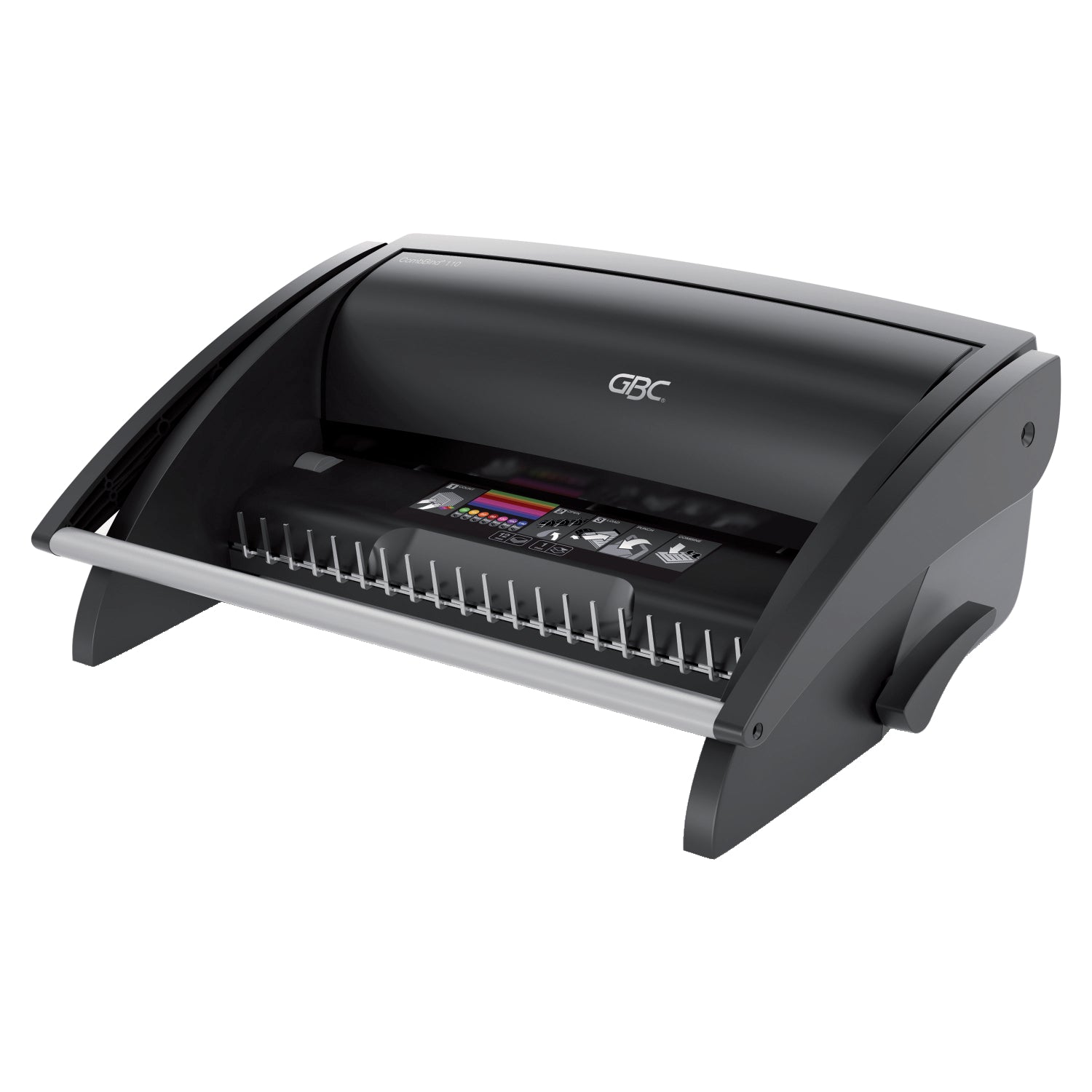 GBC CombBind C110 Manual Comb Binding Machine Black 4401844 DD