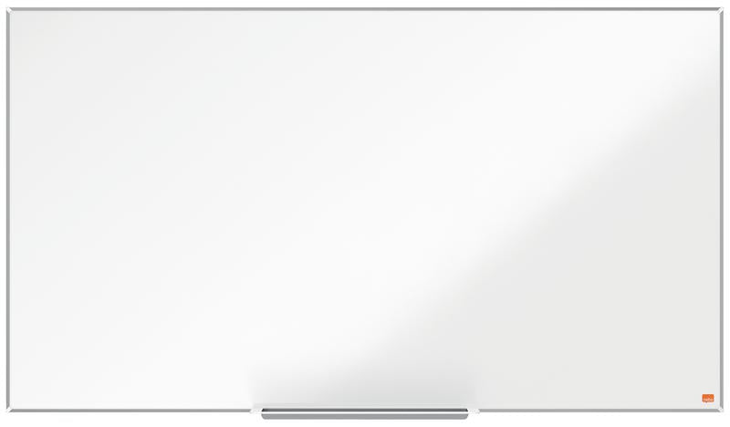Nobo Impression Pro Widescreen Magnetic Nano Clean Whiteboard Aluminium Frame 1220x690mm 1915255