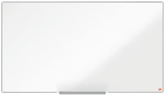 Nobo Impression Pro Widescreen Magnetic Nano Clean Whiteboard Aluminium Frame 1220x690mm 1915255
