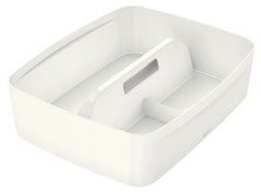 Leitz MyBox WOW Organiser Tray with Handle Large White 53220001 DD