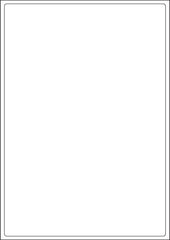 ValueX Multipurpose Label 199.6x289.1mm 1 Per A4 Sheet White (Pack 100 Labels) - 15124SM