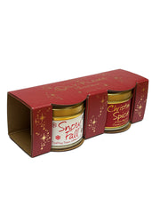 Scented Mini Tin Duo Gift Set - Christmas Snowfall & Christmas Spice