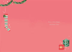 For a Wonderful Granddaughter Christmas Card