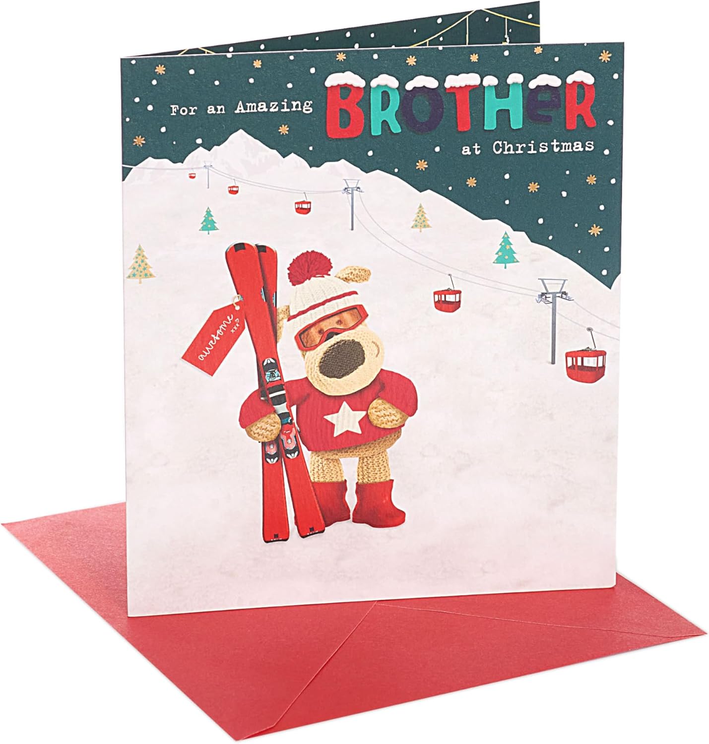 Boofle For An Amazing Brother – Cute Christmas Greeting Card