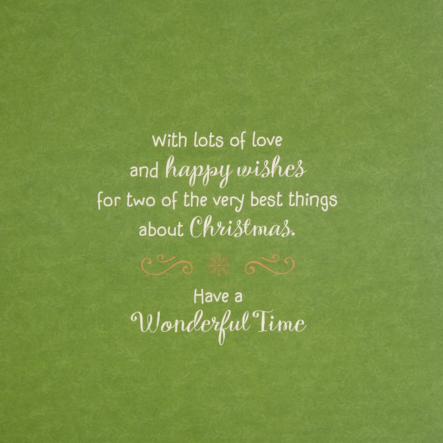 Christmas Card for Grandma & Grandad – Open Verse 075 Festive Design