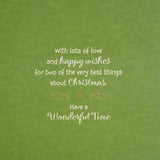 Christmas Card for Grandma & Grandad – Open Verse 075 Festive Design