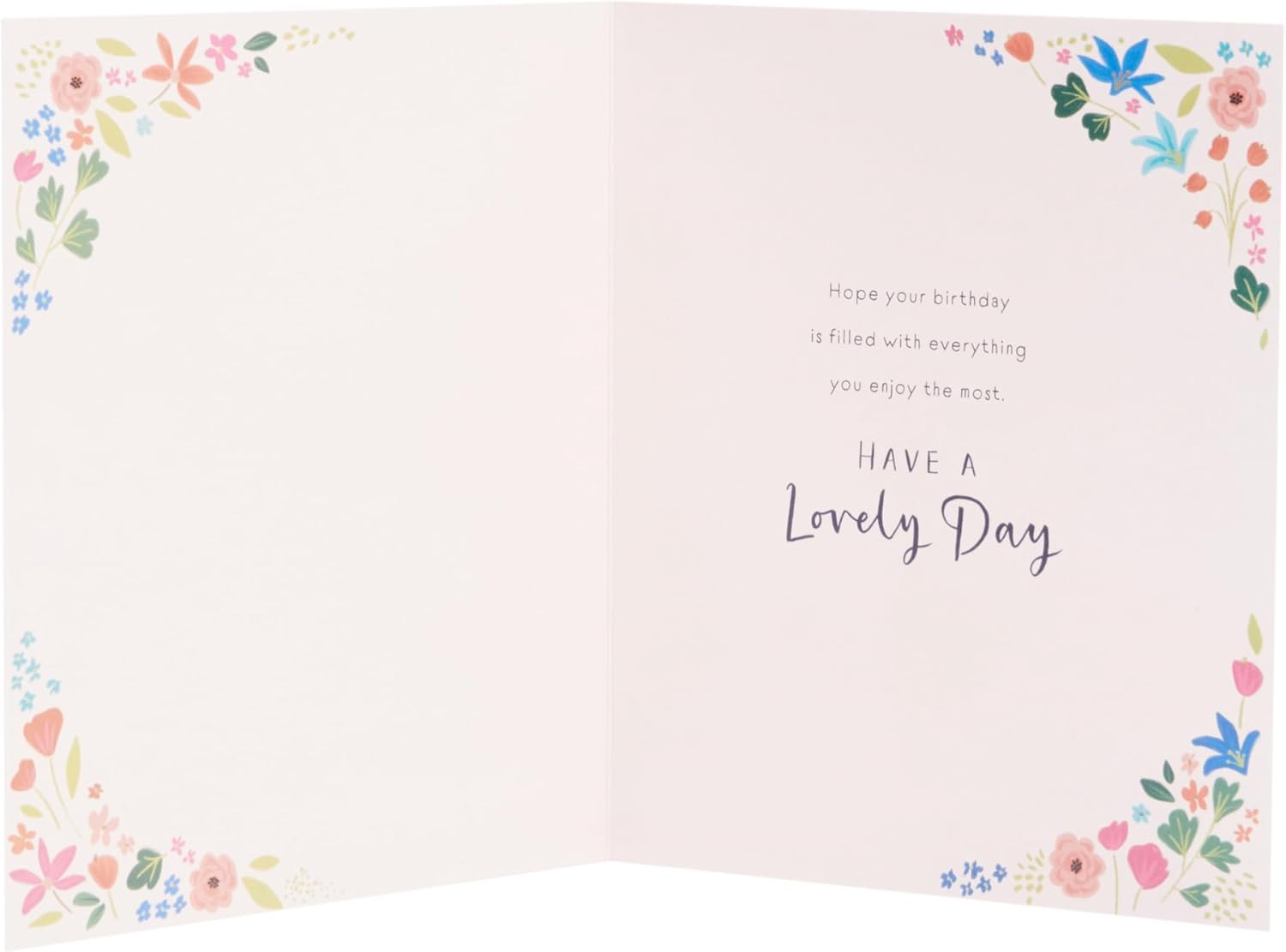 UK Greetings Birthday Card for Niece - Bright Floral Design