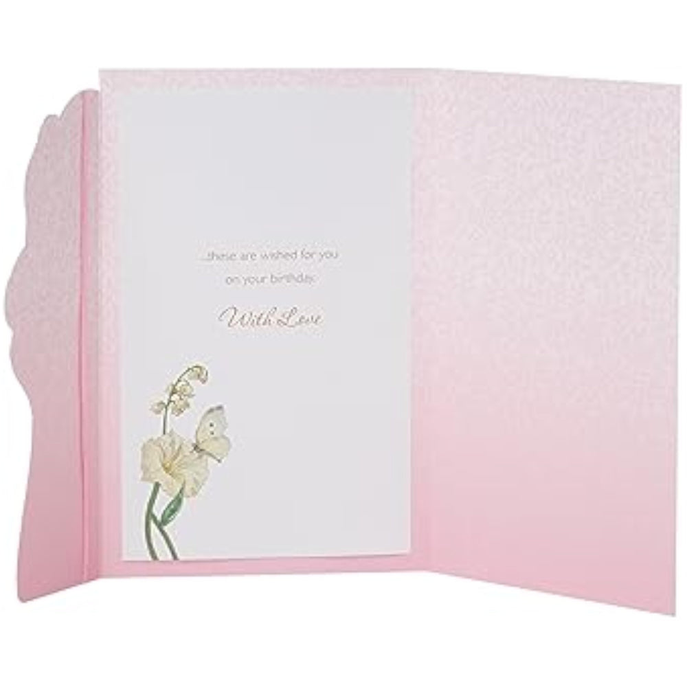 Traditional Design Daughter Birthday Card