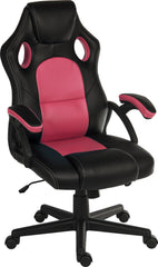 Teknik Kyoto Contemporary Gaming Chair With Fixed Arms Pink - 6996 DD