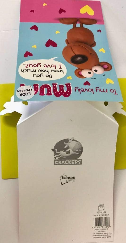 Pop-Up Design Mother's Day Card