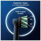Oral-B Cross Action Brush Heads Angled Bristles Close Up