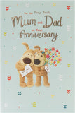 Boofle Parents Wedding Day Anniversary Card