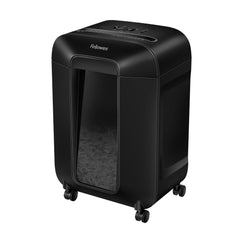 Fellowes Powershred LX85 Cross Cut Shredder 19 Litre 12 Sheet Black 4400901
