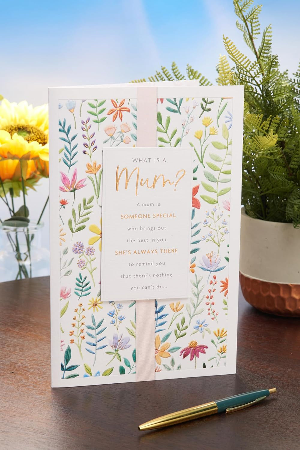 UK Greetings Mother's Day Card for Mum - What is a Mum? Design