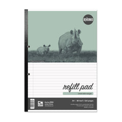 Rhino A4 Refill Pad 80 Leaf F8M (Pack 10) - V4FM-0 DD