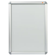 Nobo Clip Down Frame A2 Aluminium Frame Plastic Front Silver/Grey 1902212 DD