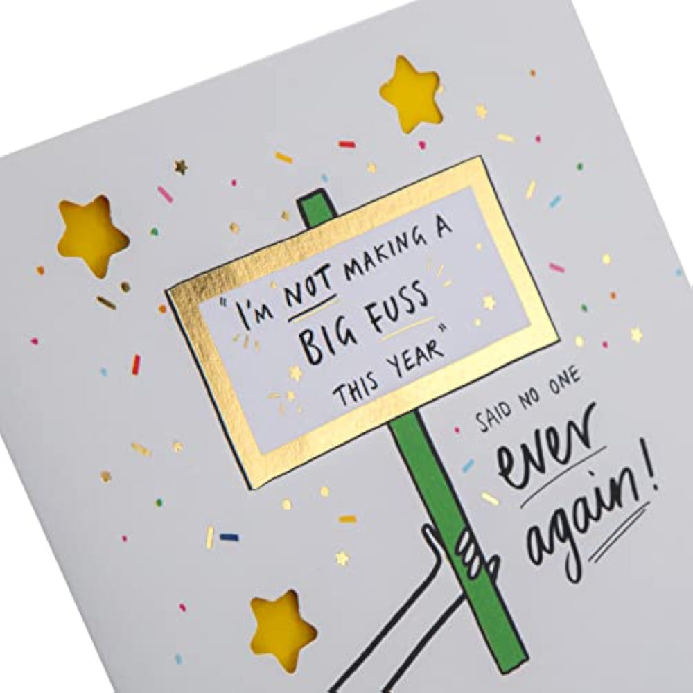 More Than A Feeling Collection Funny Illustrated Design Birthday Card