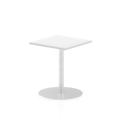 Dynamic Italia 600mm Poseur Square Table White Top 725mm High Leg ITL0216 DD