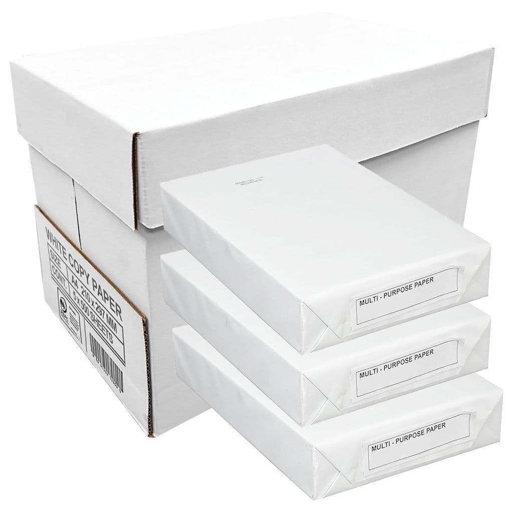 White Box White A4 80gsm 2500 sheets 1 Box