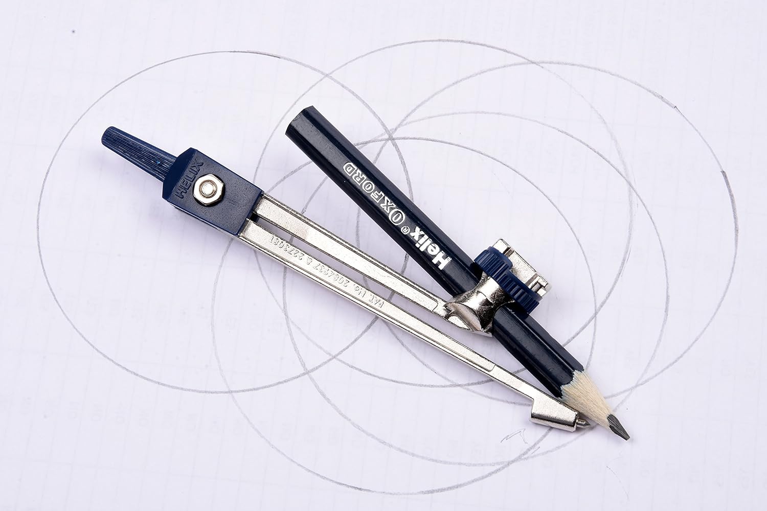 OXFORD METAL COMPASS+PENCIL
