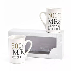 Amore Gift Set 50 Years Mr Mrs.