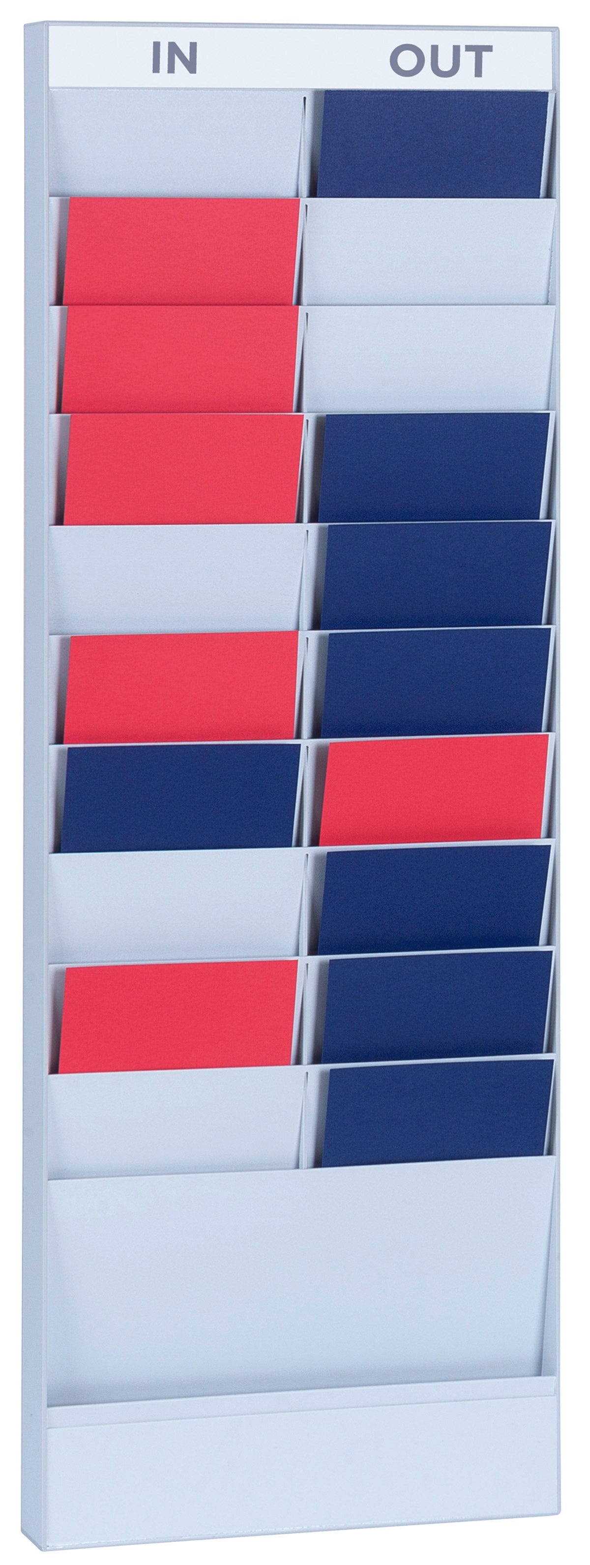 Fast Paper Document Planner Add-On 20 Compartment A4 Grey - FPS20A402 DD