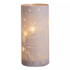 Thoughts of You Memorial Tube Light – ‘Wife’ Tribute Keepsake