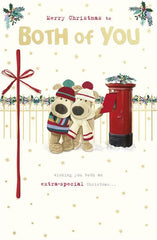 Boofle Christmas Card for Both of You - Cute Design