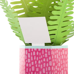 Pop-Up Plant 'Paper Wonder' Mother’s Day Card – Unique & Delightful 3D Greeting
