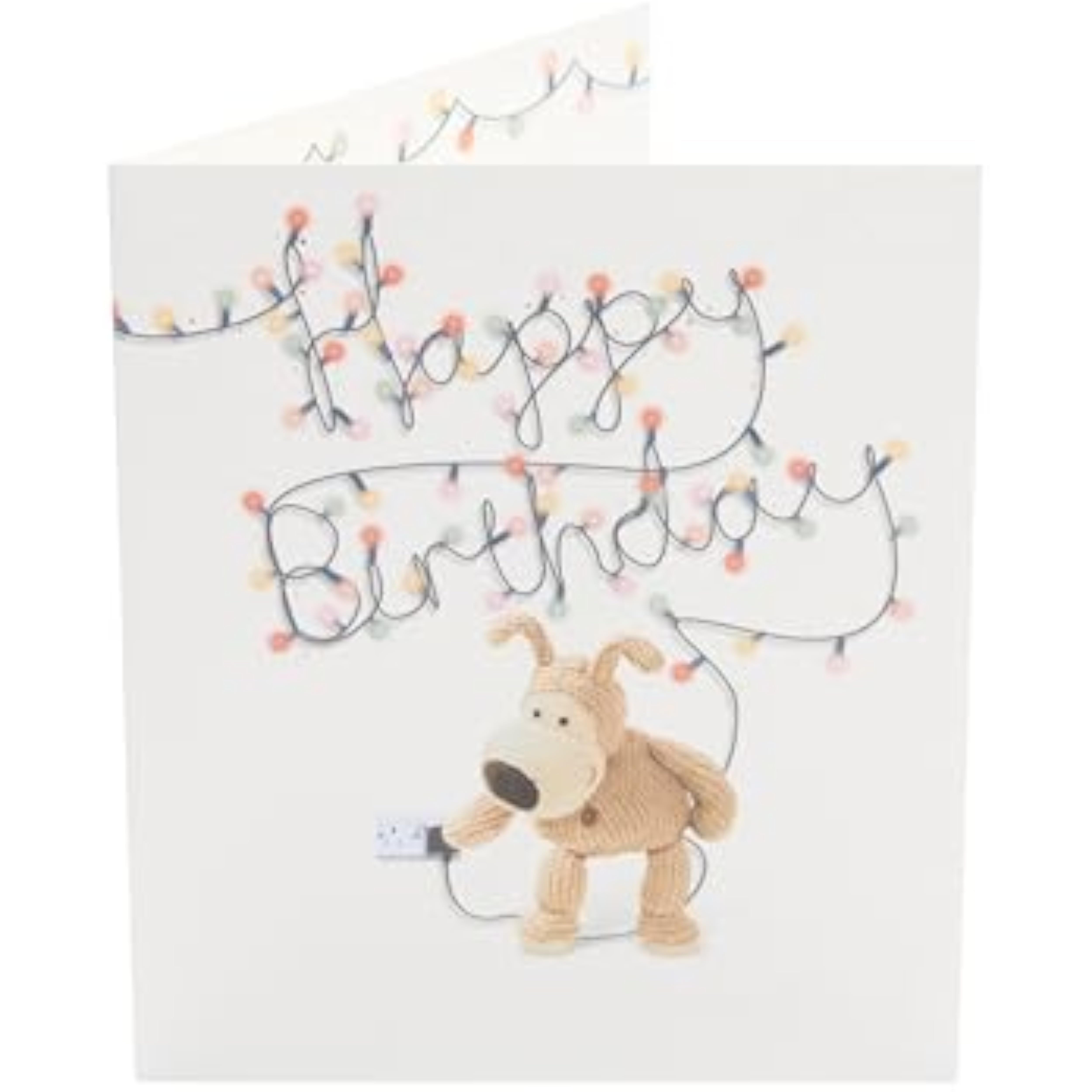 Boofle Birthday Card for Him/Her/Friend - Cute Design HAPPY BIRTHDAY