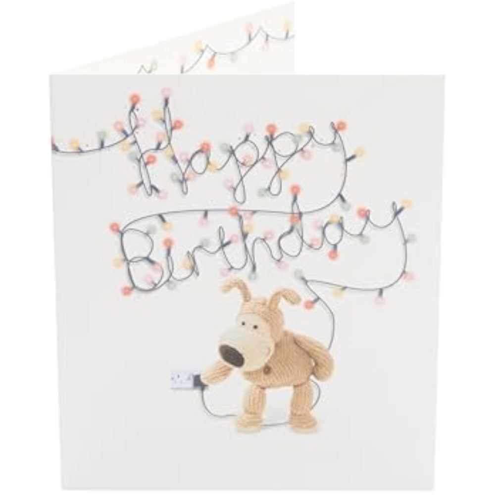 Boofle Birthday Card for Him/Her/Friend - Cute Design HAPPY BIRTHDAY