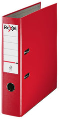 Rexel Lever Arch File Polypropylene ECO A4 75mm Red (Pack 10) 2115713x10