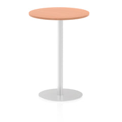 Dynamic Italia 600mm Poseur Round Table Beech Top 1145mm High Leg ITL0112 DD