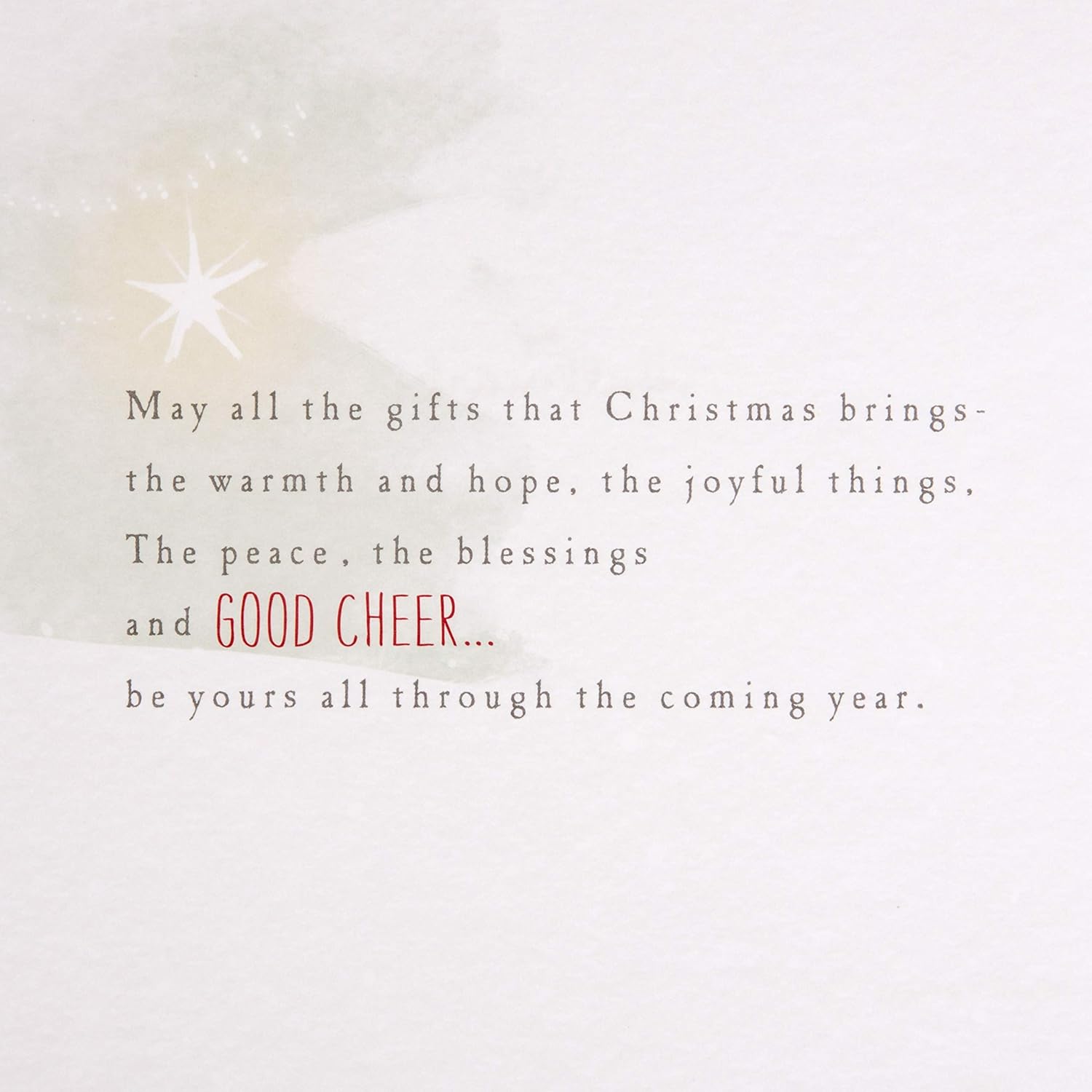 Christmas Greeting Card for Godson with Cute Festive Design and Heartfelt Wishes