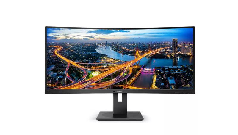 Philips B Line 345B1C 34 Inch 3440 x 1440 Pixels Curved Wide Quad HD HDMI DisplayPort USB Monitor