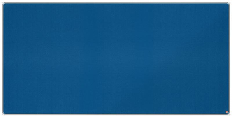 Nobo Premium Plus Blue Felt Noticeboard Aluminium Frame 2400x1200mm 1915193