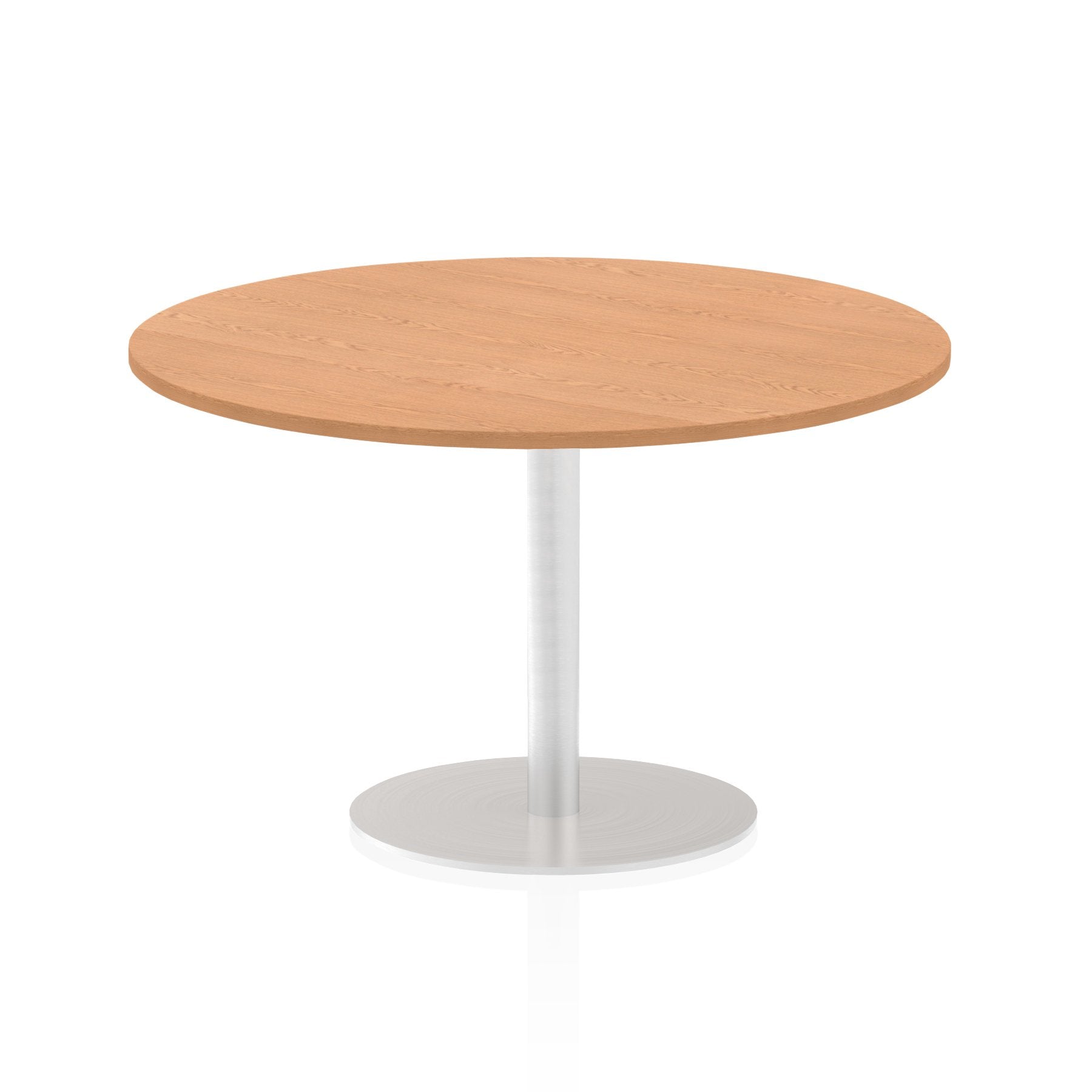 Dynamic Italia 1200mm Poseur Round Table Oak Top 725mm High Leg ITL0164 DD