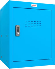 Phoenix CL Series Size 2 Cube Locker in Blue with Electronic Lock CL0544BBE DD